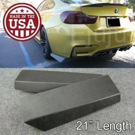 SteelCase 21" Rear Bumper Lip Downforce Apron Splitter Diffuser Valence Spats For Toyota