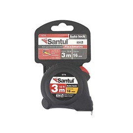 Santul 6775 Flexómetro Auto Lock, 3m                                                                                                                  