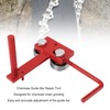 XUMIUZIY Chainsaw Bar Rail Tightening Repair Tool, Cast Iron Aluminum