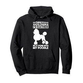 Dog Poodle Pullover Hoodie