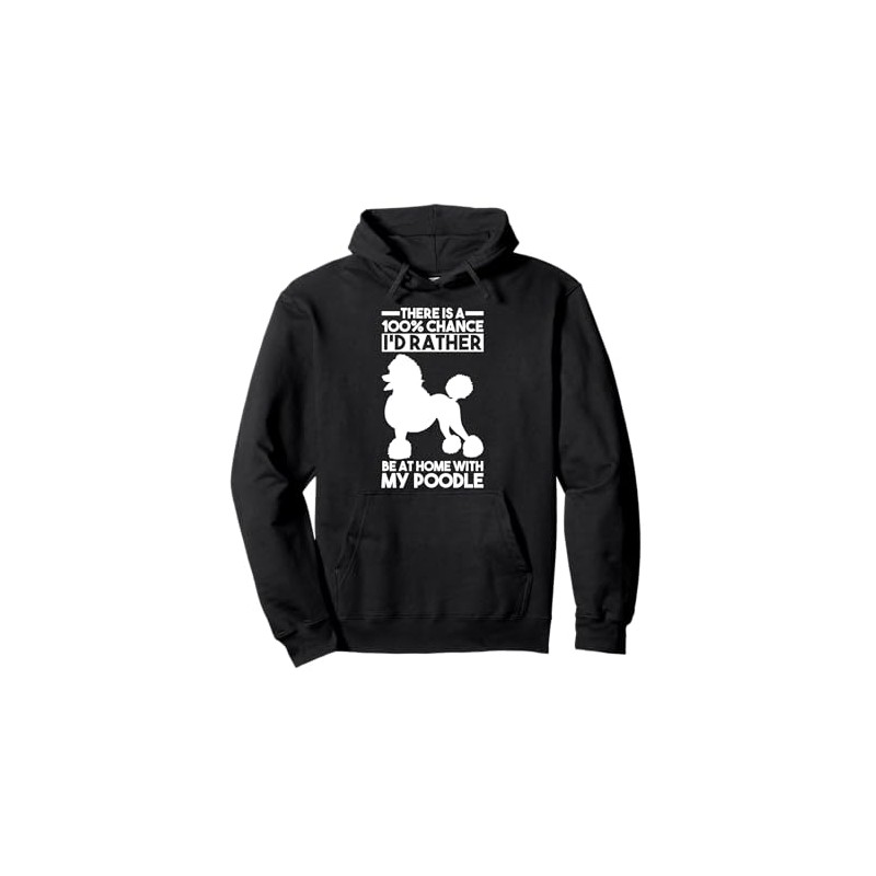 Dog Poodle Pullover Hoodie