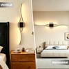 Amansour No Hardwire Battery Operated Wall Sconces Set of Two,