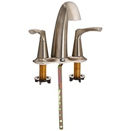 STERLING/KINKEAD R37024-4D-BN Mistos Brushed Nickel 2 Handle 4" Centerset Lavatory Faucet