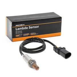 RIDEX 3922L0810 Lambda Sensor in Front of Catalytic Converter Oxygen O2 Sensor, Heated 650 mm