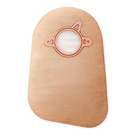 New Image Closed End 9"L 2pc System Ostomy Pouch 9 Inch Length 18373, 60 Ct