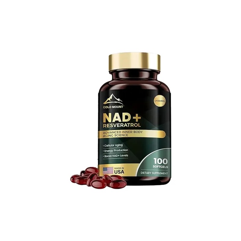 Suplemento Nad Resveratrol 100 Cápsulas Bienestar