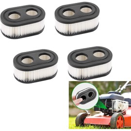 593260 798452 334404 Air Filter, 4247 5432 5432k 09P00 09P702 Engine Parts Lawn Mower Cleaner Replacement Filters, 500EX 550EX 575EX 625EX 675EXI 725EXI Filter Accessories(4Pcs)