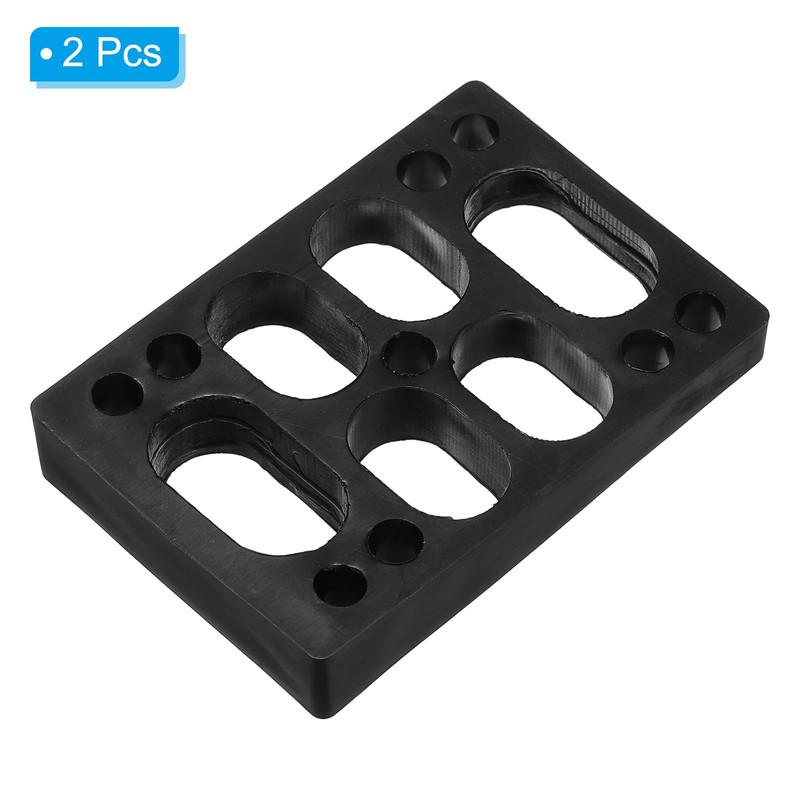 PATIKIL Skateboard Riser Pads, 2 Pack PU 3x2 Skateboard Riser