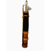 Geoffrey | Vintage Black Canvas & TAN Leather Golf Club