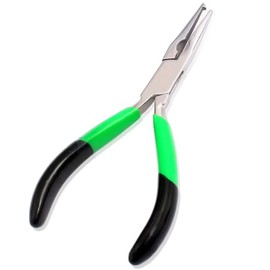 OdontoMed2011 - Alicates de acero inoxidable con mango de PVC (14 cm), color verde y negro