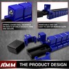 AMM 18-Piece Socket Organizer, 1/2 inch, 3/8 inch and 1/4