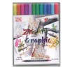 Artemio ZIG Art and Graphic Twin Marker 12 Piece Set