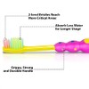VERSAINSECT brushes 4 Pack, Flossing Bristles Child Sized Brush Heads