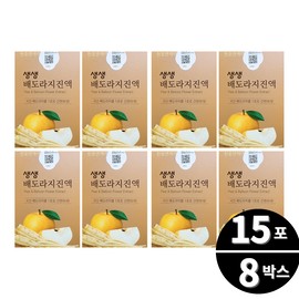 bellflower juice bellflower essence extract extract Pear bellflower essence juice extract stick 15 packs 8 boxes / 배 도라지 진액 즙 엑기스 스틱 15포 8박스
