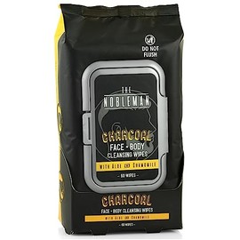 Charcoal Face + Body Cleansing Wipes