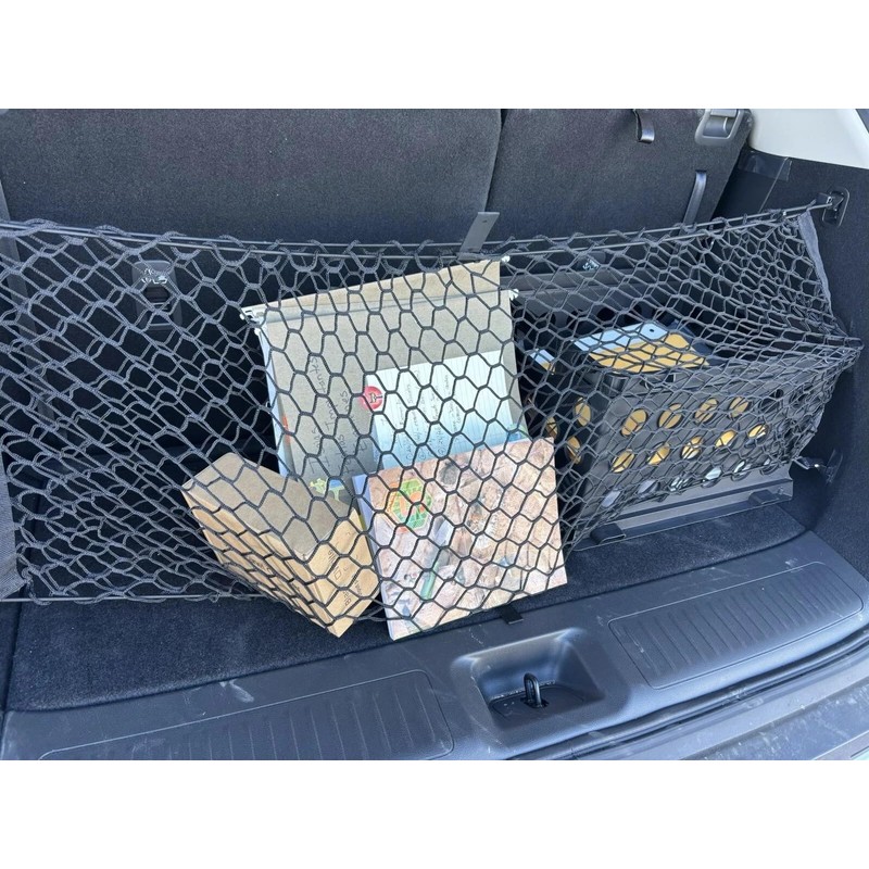 EACCESSORIES EA Trunk Organizer Cargo Net for Infiniti QX60 2022-2026