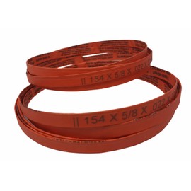 154 x 5/8 x 3TPI - 2 Pack or 4 Pack - Bone in Meat Cutting Bandsaw Blades Cozzini Cutlery Imports - Fits Butcher Boy SA20 (2 Pack)