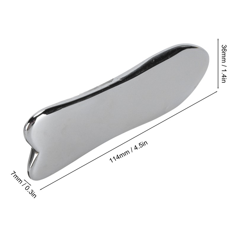 Fish Shaped Terahertz Stone Gua Sha Facial Tool Lymphatic Drainage