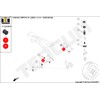 TEDGUM Rear, front, rear, outside, inner bearing bushing, suspension arm