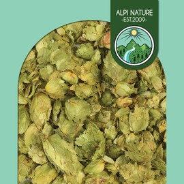 Hopfenblüten BIO ganz 125g von Alpi Nature, getrocknete Hopfen Pflanze, Tee lose, Hopfenblüte zur Zubereitung von Hopfentee, Hopfenblüten Tee und Kräutertee