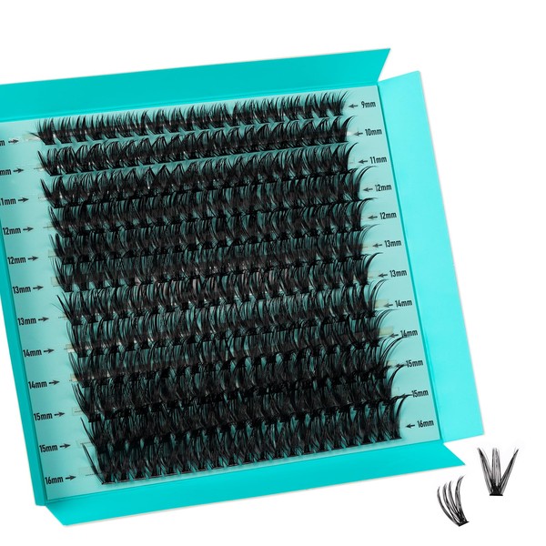 Lash Clusters Eyelashes Cluster Individual Wispy Lashes Thin Band for