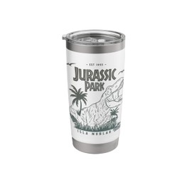 Jurassic Park 30th Anniversary Isla Nublar T-Rex Stainless Steel Insulated Tumbler