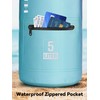 HEETA Waterproof Dry Bag with Front Zippered Pocket for Women