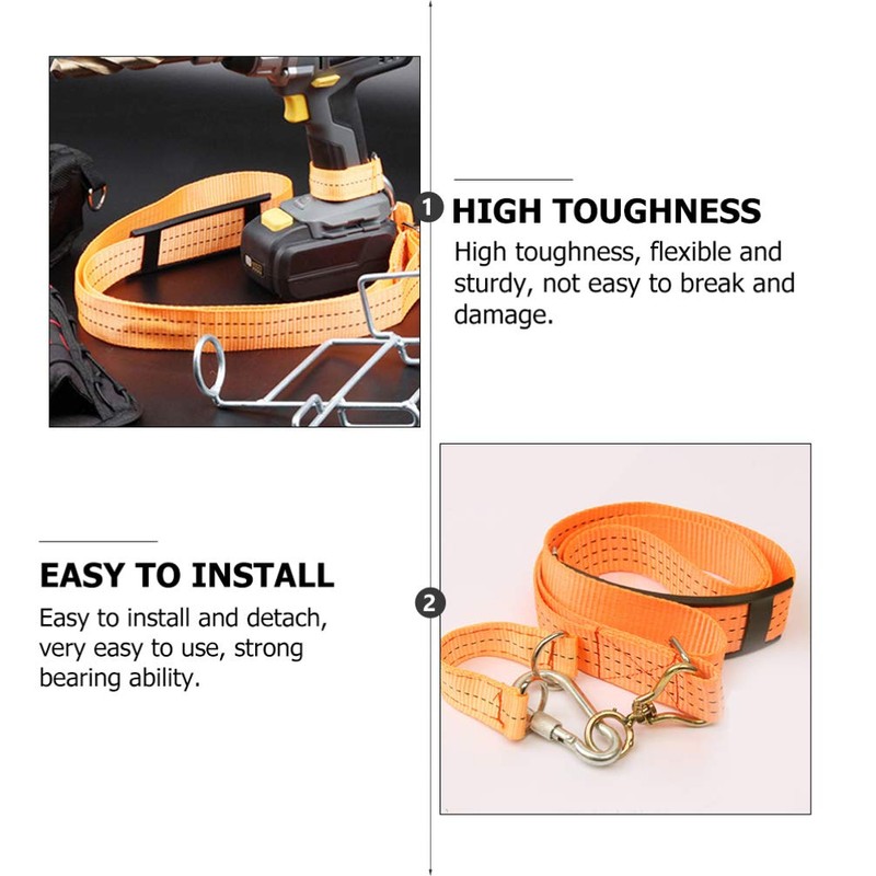 ULTECHNOVO Electric Drill Strap Oxford Electric Screw Driver Hooks Strap