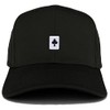 Trendy Apparel Shop Clover Playing Card Patch Structured Baseball Cap