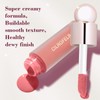 Cilrofelr Dewy Liquid Blush, Soft Cream Liquid Blush for Cheek,