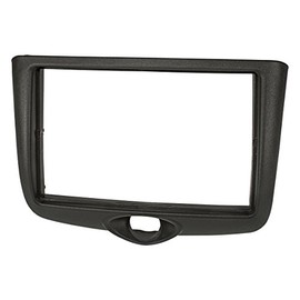 tomzz Audio 2455-045 Double DIN Radio Faceplate Compatible with Toyota Yaris P1 1999 to 2003 Black