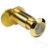 Door viewer brass with privacy screen, drill hole, diameter 27
