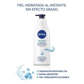Crema Corporal Nivea Express Hydration 400ml Piel Normal A S