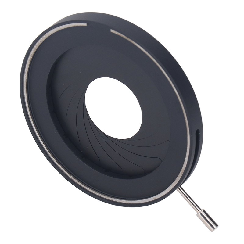 Adjustable Iris Aperture Diaphragm 2‑50mm Microscope Iris Adapter Aperture Adjustable
