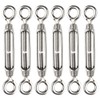 Pack of 6 Rope Tensioners Stainless Steel M4 Turnbuckle Wire