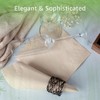 Everyday 100% Bamboo Compostable Napkins Disposable 250-Pack | Table Napkins