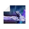 CafePress Contemplative Polar Bear Throw Blanket Super Soft Fleece Plush