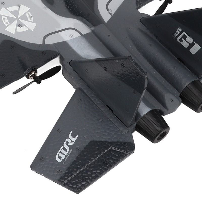 RC Glider Plane Lightweight Flexible Remote Control Airplane with LED