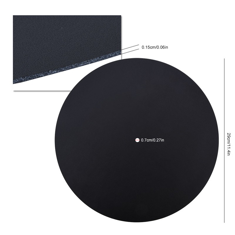 Anti static Vinyl Turntable Record Pad Antistatic Flat Soft Genuine