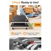 1100LB Heavy Duty Rectangle Moving Dolly Cart - 2-Pack with