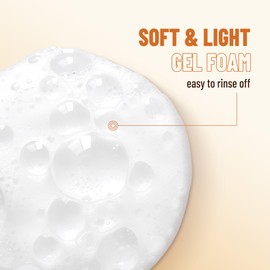 ABERA Curcumin Facial Cleanser – Gentle Foaming Face Wash with Salicylic Acid, Centella & Niacinamide, Acne Treatment for Sensitive Oily Skin, 3.38 Fl.oz. (3 BOXES)