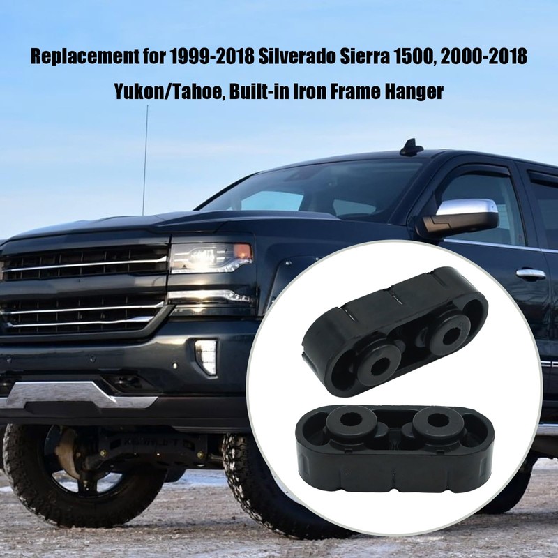 laffoonparts 15092802 Exhaust Rubber Hanger Insulator 2Pcs Replacement for Silverado