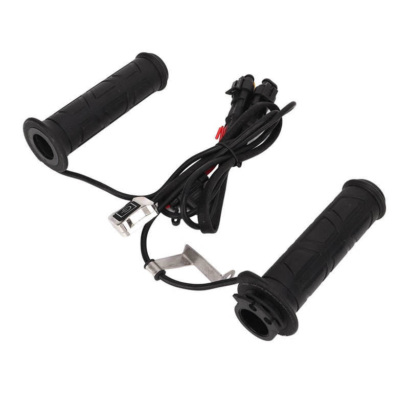 1 Pair Handlebar Heated Grip 3 Level Temperature Adjustment Electric