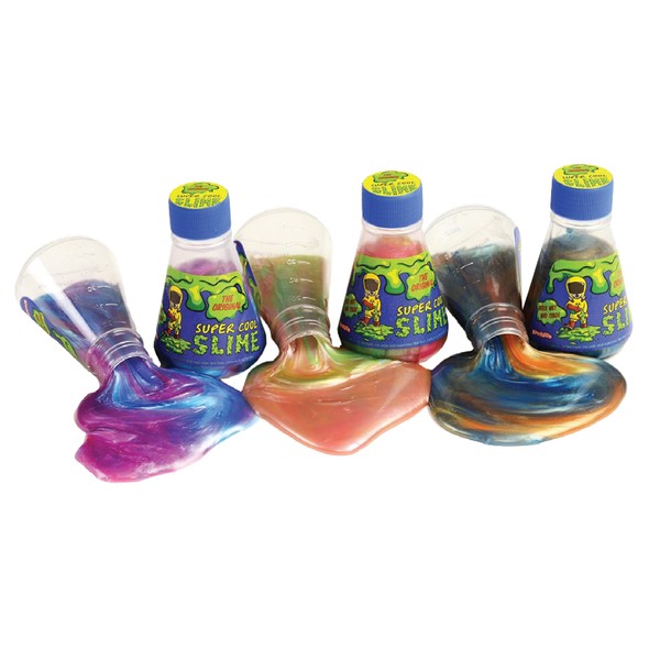 Super Cool Original Slime - Pack of 3 Cool and Holographic Slime for Boys and Girls Kids Non-Sticky