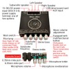 Snblzhef -Dam L1 Bluetooth Power Amplifier Board Stereo 2X220W+350W Bluetooth