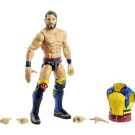 WWE Johnny Gargano Fan Takeover 6" Elite Action Figure with Fan Chosen Equipment and Accessories, 6" Articulated Collectable, Gift Fans Aged 8+