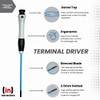 Inbrackets Professional Insulated Terminal Screwdriver Set - 2-Pack 3.5mm x