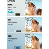 UVOOI 4K Mini DisplayPort to HDMI DVI VGA Adapter, 3-in-1