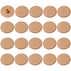 cyclingcolors 20x Cover Caps Brown Pine Screw Caps Hexagon Socket Cylinder Screws Protective Caps CHC FHC SW4