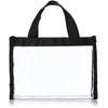 PB-3102 Vinyl Tote Bag, Small, Black Edge, Width 9.8 x